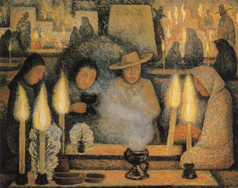 Diego Rivera Woman of Flapjack oil painting image